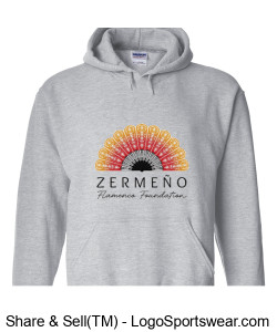 Gildan Youth Heavy Blend Hooded Sweatshirt Design Zoom